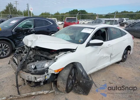 2019 Honda Civic Ex from USA, damaged, VIN JHMFC1F36KX007455